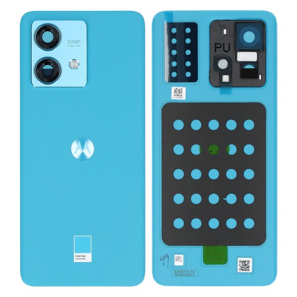 Akkudeckel / Batterie Cover Motorola Edge 40 Neo (XT2307) Caneel Bay Blau