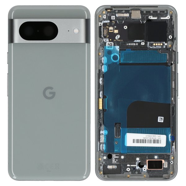 Backcover Hazel Grau Google Pixel 8 (GKWS6/G9BQD)