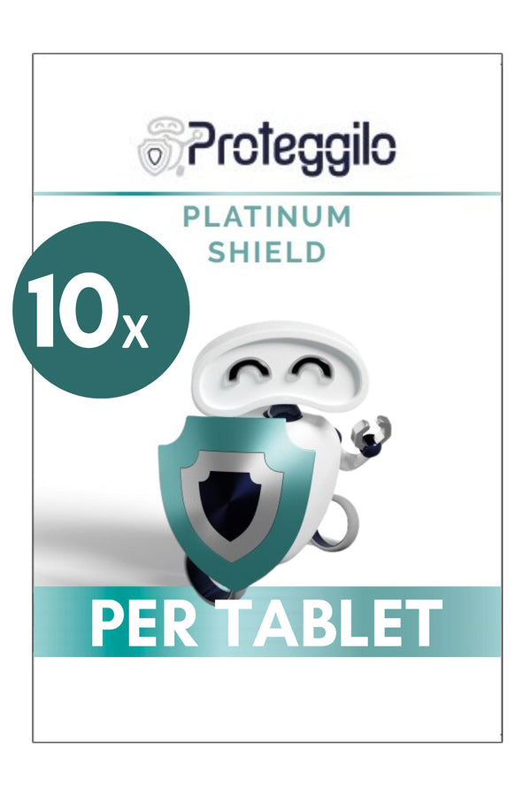 Cutter Films for Tablet Screen Protector (Clear) Set 10pcs Proteggilo Hydrogel 