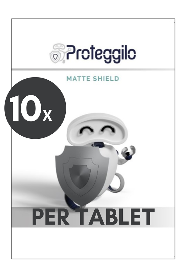 Cutter Films for Tablet Screen Protector (Matt) Set 10pcs Proteggilo Hydrogel 